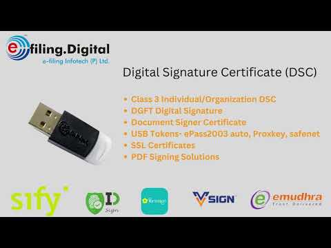 Digital Signature Certificate for CERSAI - Signing