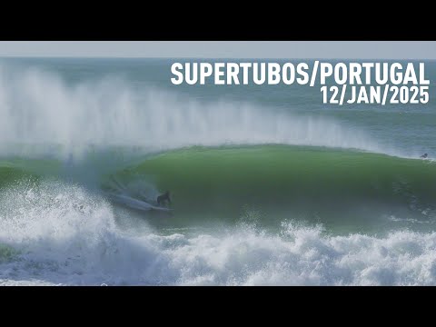 Squer Heavy Supertubos, Portugal - RAWFILES - 12/JAN/2025 - 4K