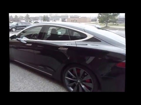 2013 Tesla S with 3M FX Premium Tint by Tint Pros 216-906-6084