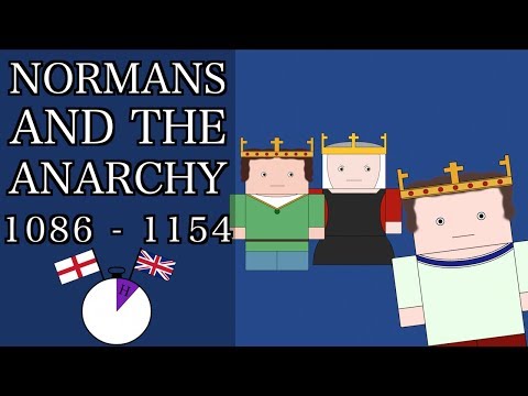 Ten Minute English and British History #09 - The Normans and the Anarchy