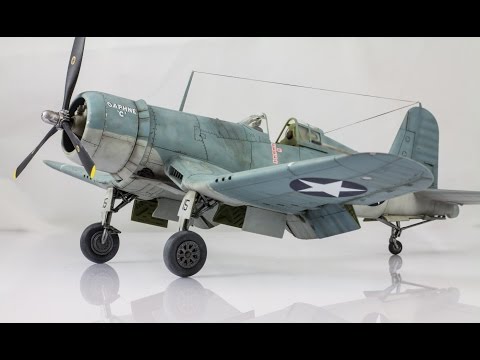 How to build Tamiya's F4U1 Corsair 1:48 Final Part - HD