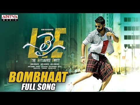 Bombhaat Full Song | Lie Songs | Nithiin , Megha Akash | Mani Sharma