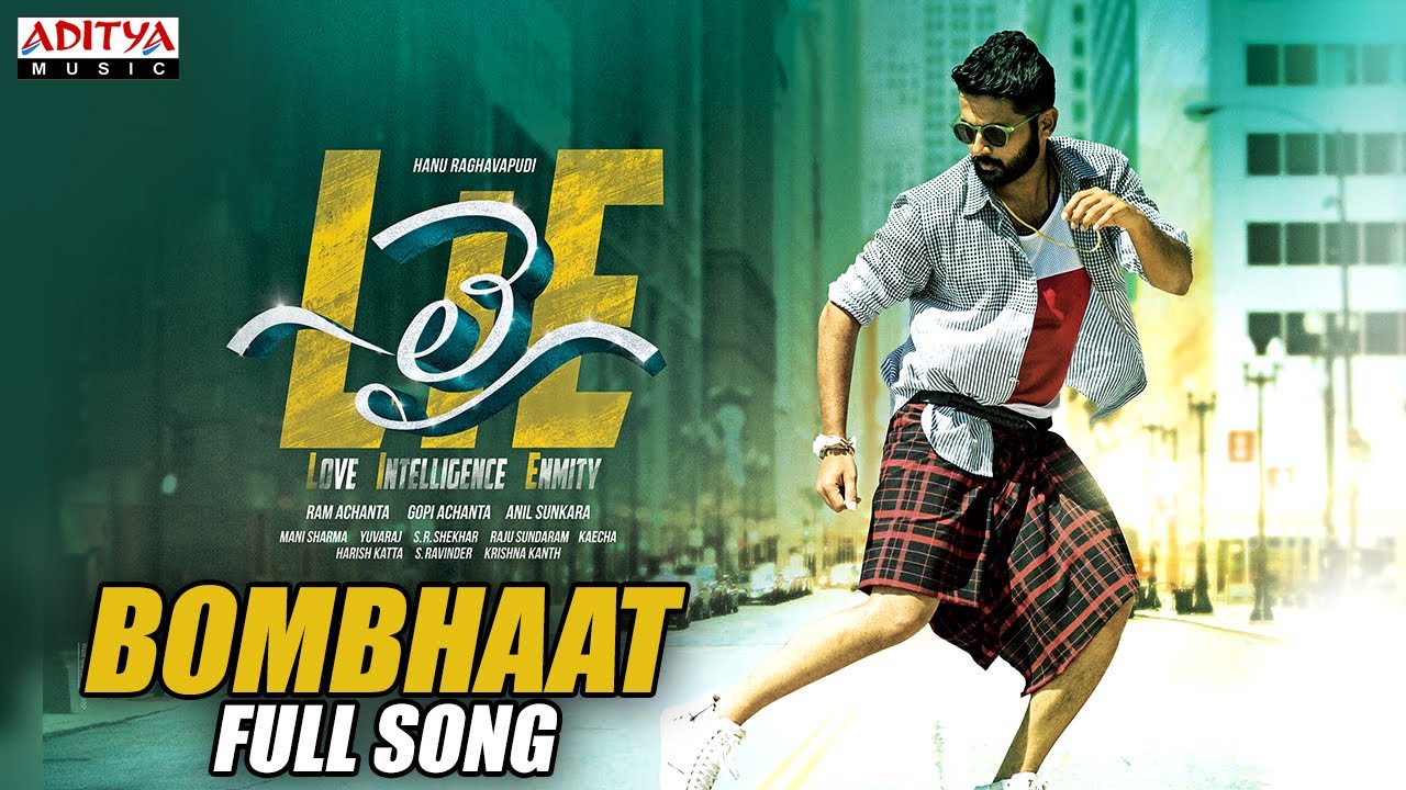 Bombhaat Lyrics  | lie | Arjun Sarja, Megha Akash, Nitin | Rahul Sipligunj, Ramya Behara