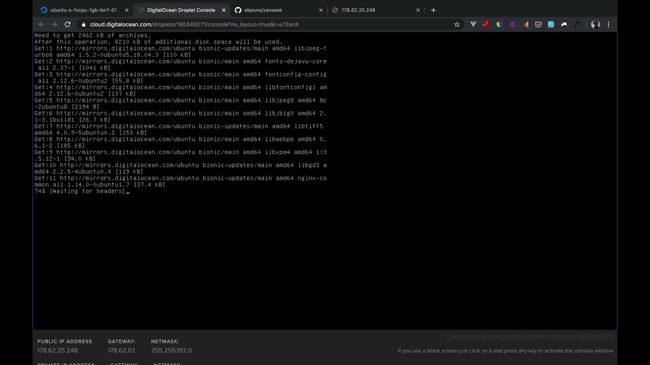 How to host your PHP website on DigitalOcean