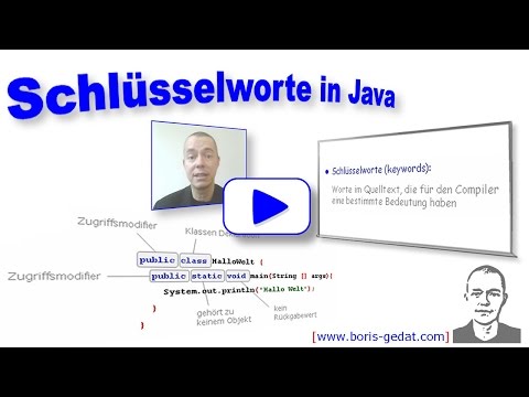 Schlüsselworte in Java