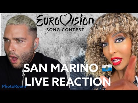 San Marino Eurovision 2021 Live Reaction Senhit & FloRida - Adrenalina