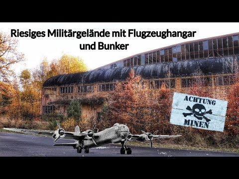 Lost Places | Militärgelände mit Flugzeughangar aus dem 2 Weltkrieg |  Lost Place #09 |