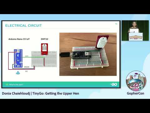 GopherCon 2022: TinyGo: Getting the Upper Hen - Donia Chaiehloudj