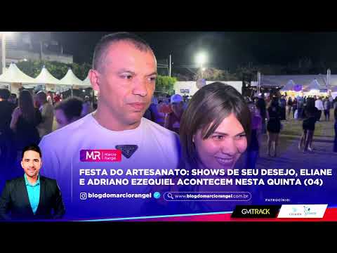 Seu Desejo, Eliane e Adriano Ezequiel se apresentam na Festa do Artesanato em Lagoa Seca/PB 