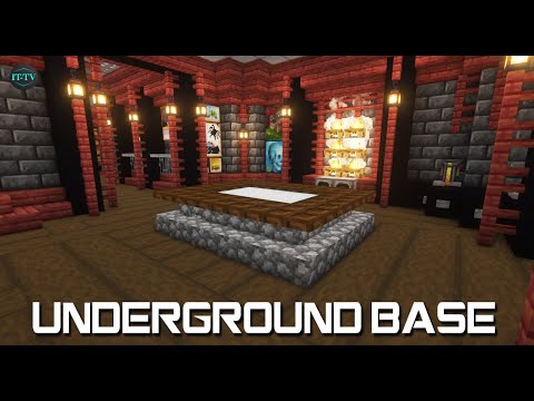 EPIC Minecraft Underground Base Tutorial!