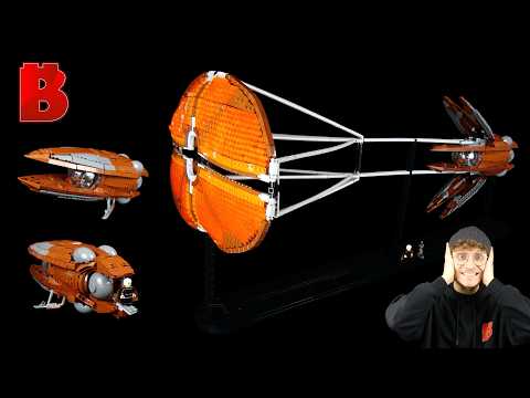 6000+ Parts LEGO Solar Sailer with Sail! | Count Dooku's Ship