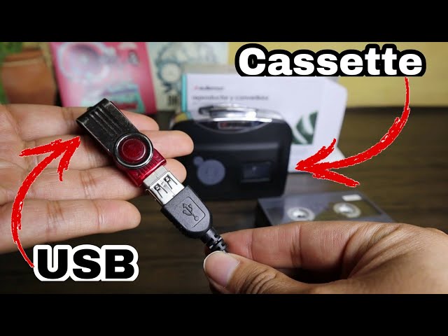 Vídeo relacionado con Haptufer Reproductor de Casete EstéReo Retro Negro Cinta de Casete MúSica Audio Reversa AutomáTica con Bluetooth