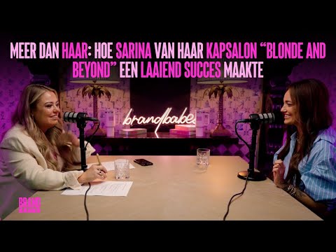 Meer dan haar: hoe Sarina van haar kapsalon “Blonde and Beyond” een laaiend succes maakte