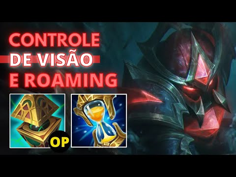 Melhor SUP pra CONTROLAR VISÃO e dar MUITO ROAMING! Nautilus SUP - Zhonyas e Proteção Imutável