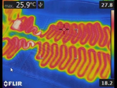 Heated seat troubleshooting with thermal camera - Flir E4