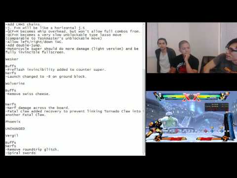 UMvC3 - Suggested balance changes by Shady K, Filipino Champ, Magus1234 (Part 1)