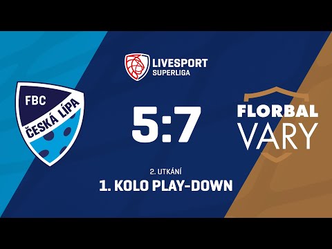 1. kolo play-down | FBC 4CLEAN Česká Lípa - FB Hurrican Karlovy Vary 5:7