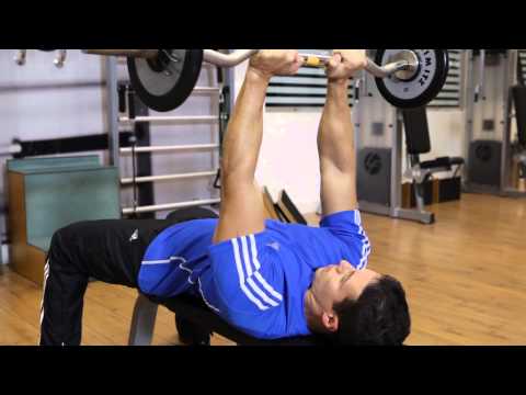 EZ Bar Skull Crushers - Triceps Exercise