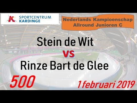 Stein de Wit vs Rinze Bart de Glee 500 Kardinge 20190201