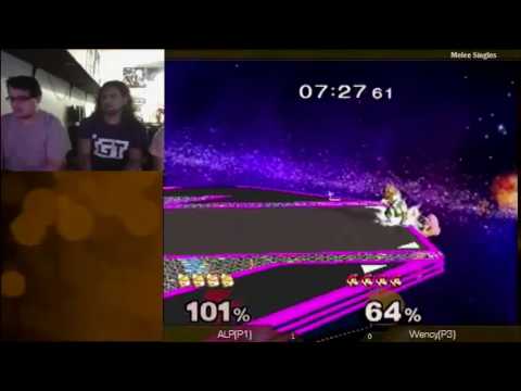 ALP (Fox) vs Wency (Luigi) - CriticalSmash (10-29-2016)