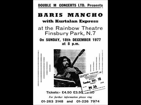 Barış Manço & Kurtalan Ekspres - Lucky Road ( Rainbow Theatre Concert / 1977 )