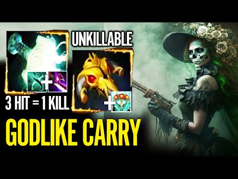 3 HIT 1 KILL Muerta - Most Broken Hero Truly Become OP Dota 2 Carry By Gorgc