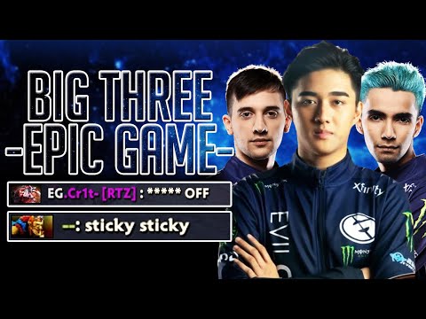 Abed BATRIDER w/ Arteezy & SumaiL vs. Gunnar, Crit, iceiceice, Ryoya - EPIC GAME! DOTA 2