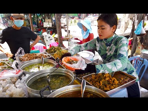 Ready Foods For Sales In Phnom Penh City - Street Food Tour In City