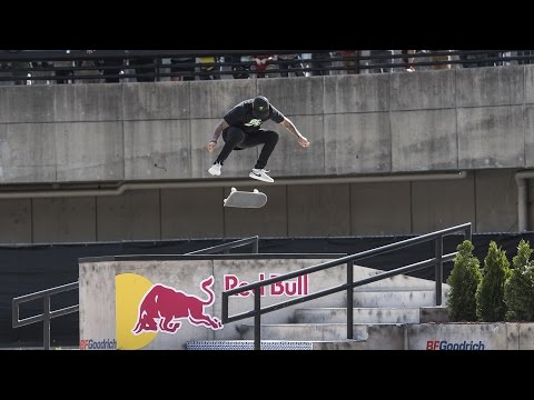 Nyjah Huston's Dominating 1st Place Run  |  2017 Red Bull HART LINES