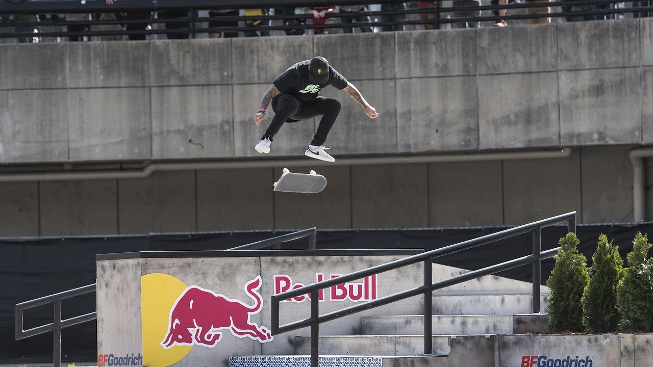 Nyjah Huston arrasa en el Red Bull Hart Lines 2017