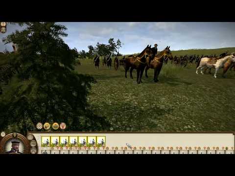 Cannons and gatling machine guns vs french infantry