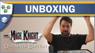 Mage Knight Ultimate Edition Unboxing