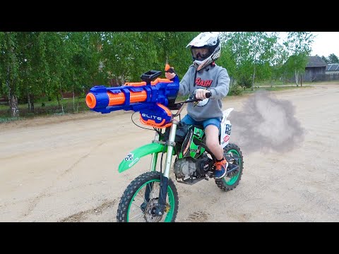 Motsik and 1st place in the NERF COMPETITION. Bros Show