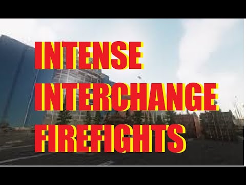 Escape From tarkov - Intense interchange firefights