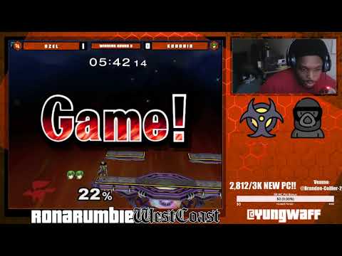 Azel (Fox) vs KoDoRiN (Marth) | Rona Rumble: West Coast XIV