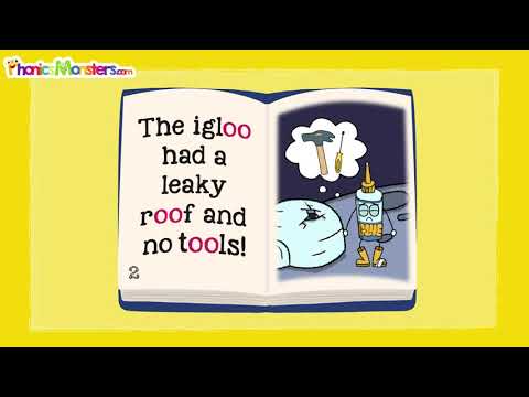 Level 3 - Video 7.7 /oo/ /ue/ /ue/ /ew/ Story ~ PhonicsMonsters.com