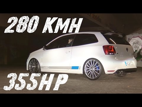 VW Polo R WRC 355HP - 0-280 ACCELERATION Sound Onboard Autobahn | 40 Perform