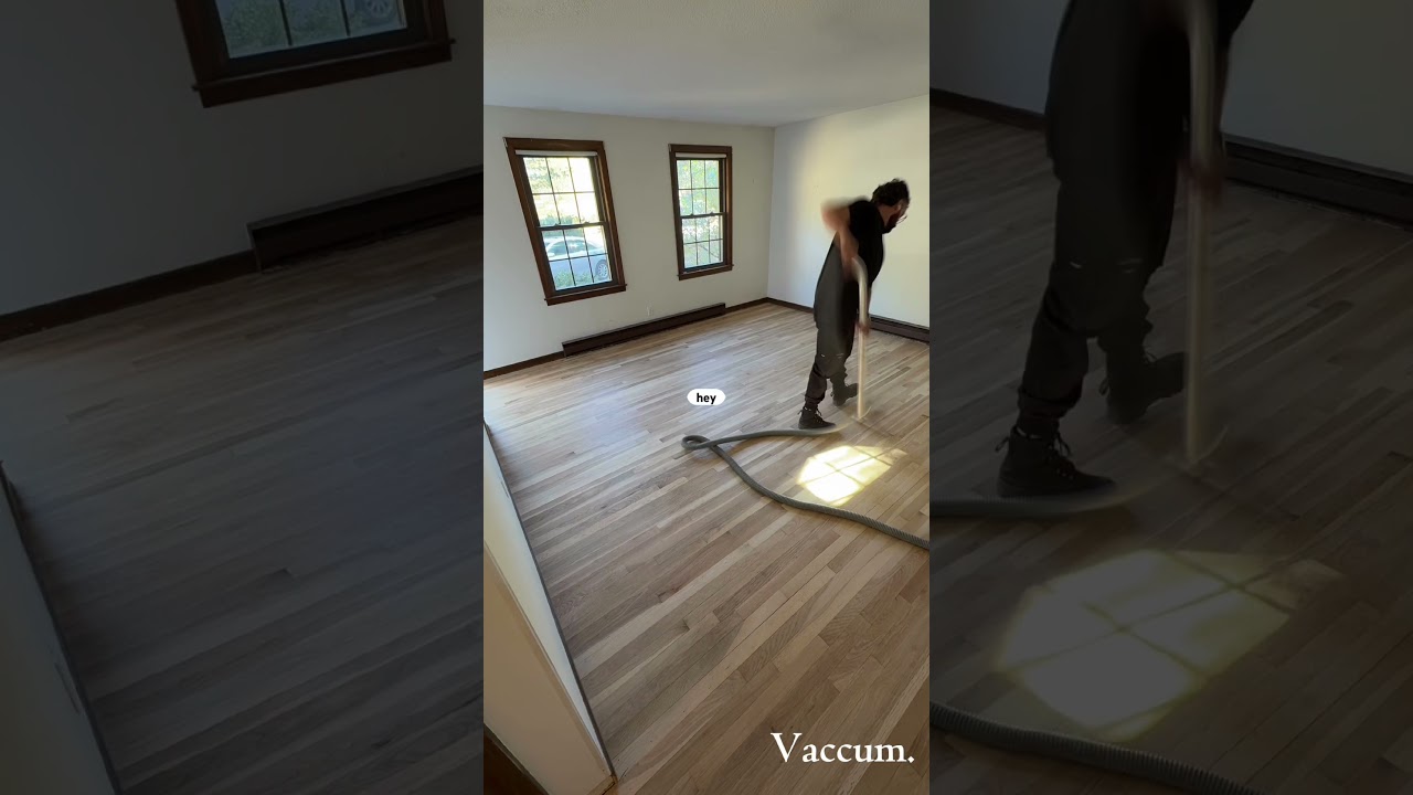 Floor preparation project