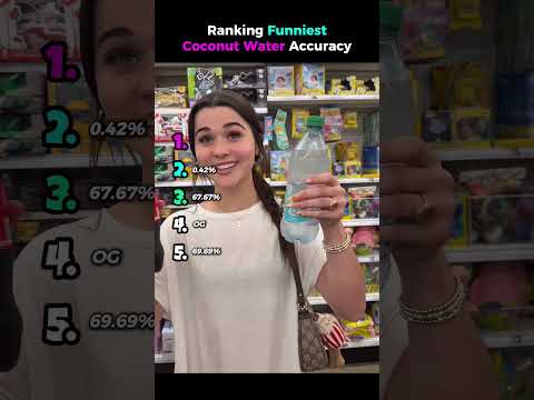 Ranking Funniest Coconut Water Accuracy