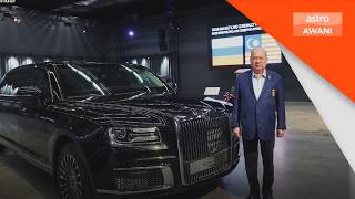 Download lagu Pemilikan kenderaan Aurus Senat oleh Agong lambang persahabatan kukuh Malaysia-Rusia mp3