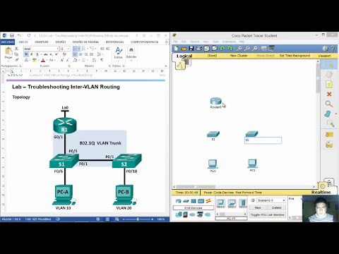 2.2.2.5 - 5.3.2.4 Lab - Troubleshooting Inter-VLAN Routing