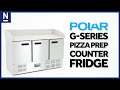 Video: Mesa fría de 3 puertas con encimera de granito Polar CN402