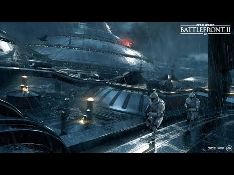 The Galactic Republic defend The Separatist attack at Cloning Facility on Kamino (No Commentary)
