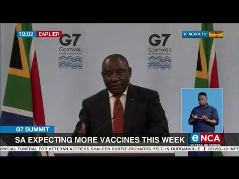 COVID 19 vaccine SA expecting more vaccine this week, says Ramaphosa