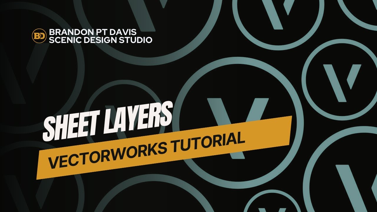 Vectorworks Tutorial: Sheet Layers