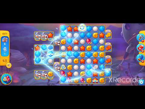 【Fishdom】(苦戦)スーパーハードレベル　#6871　super hard level