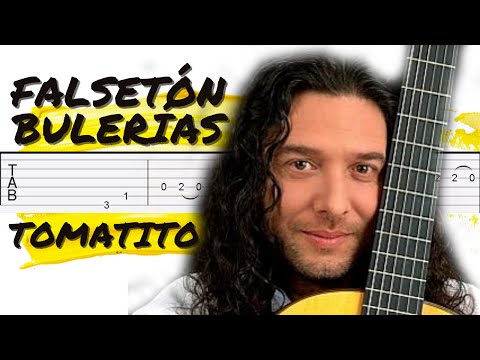 Falseta TOMATITO por BULERIAS con TABLATURA - TUTORIAL de guitarra flamenca