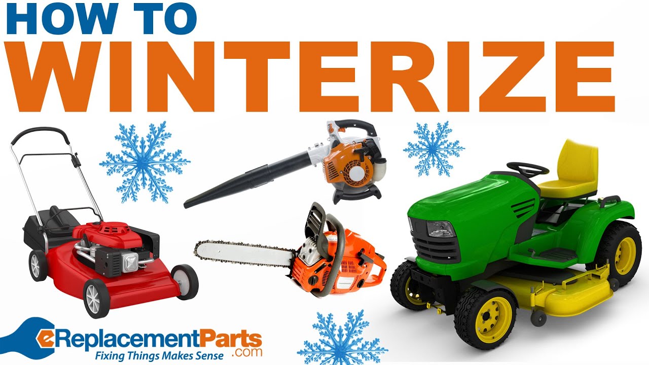 How To Winterize Your Lawn Equipment