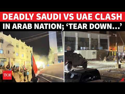 UAE Vs Saudi: Arab Nation ‘Burns’ As Deadly Clashes Erupt Outside Aden Palace In Yemen; ‘No Mercy…’