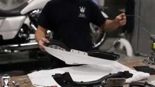 2015 ROAD GLIDE Tech Series: Pt. 6 Competition Speaker Lid Package INSTALL